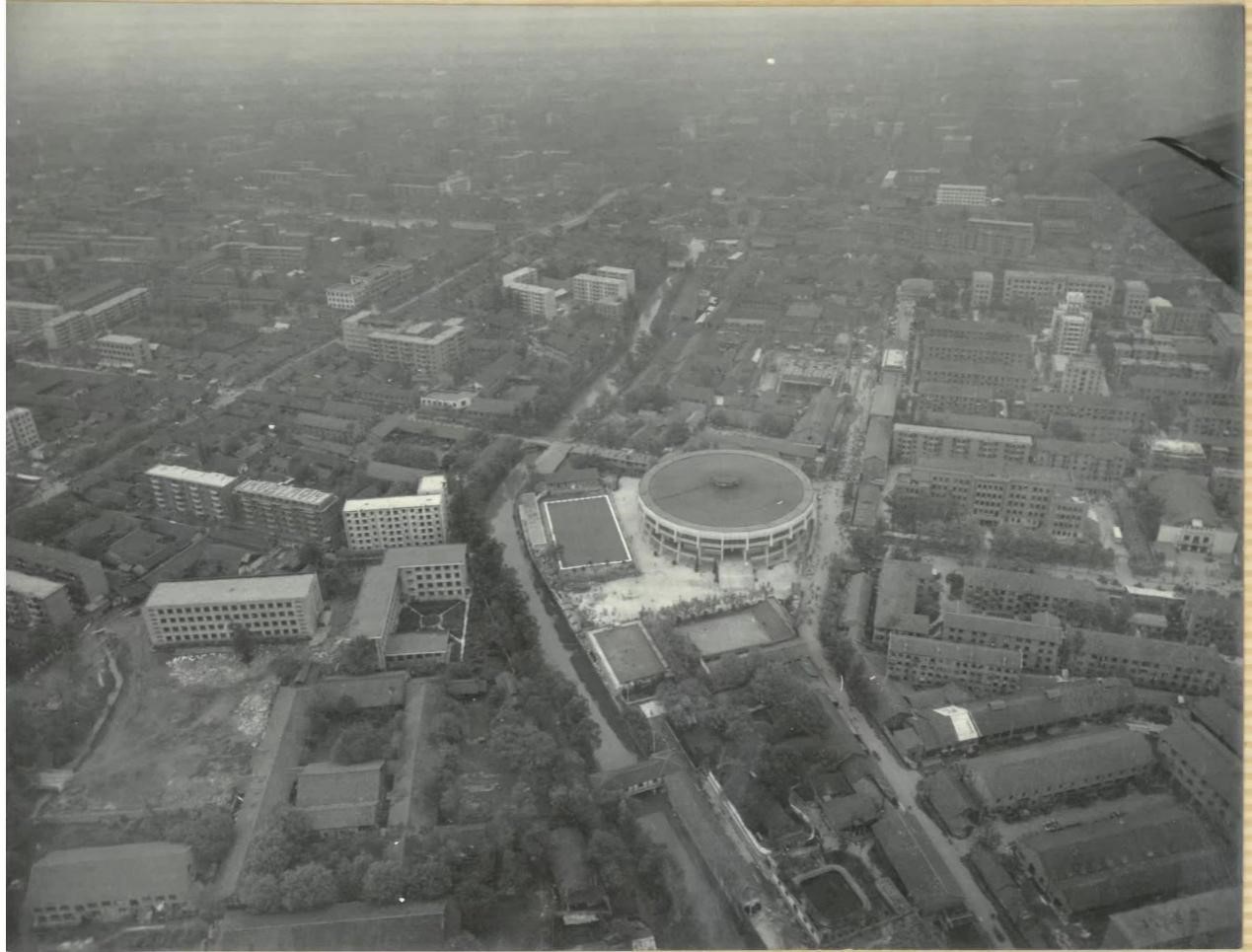 Chengbei Gymnasium in the 1980s. (Provided by media manager of the venue)