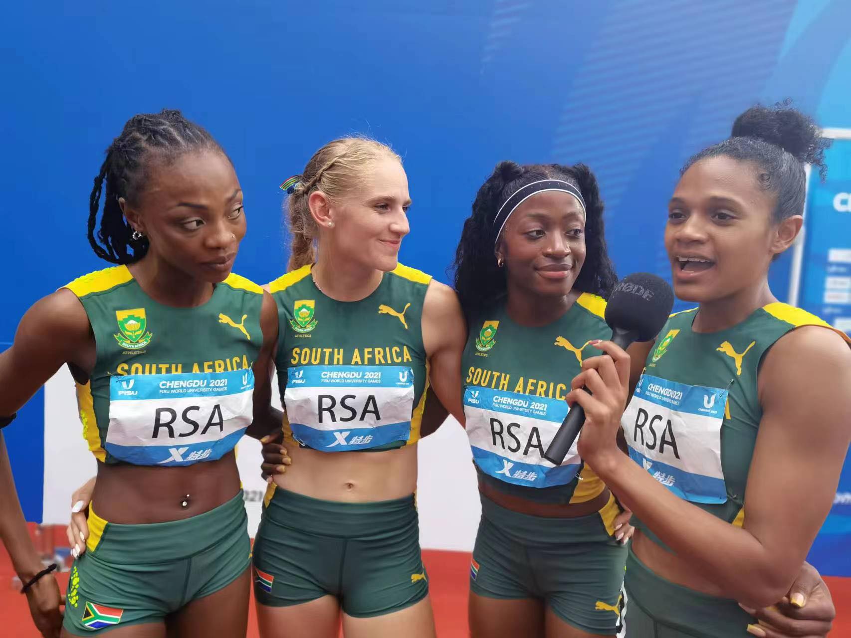 South Africa Women's 4x100m