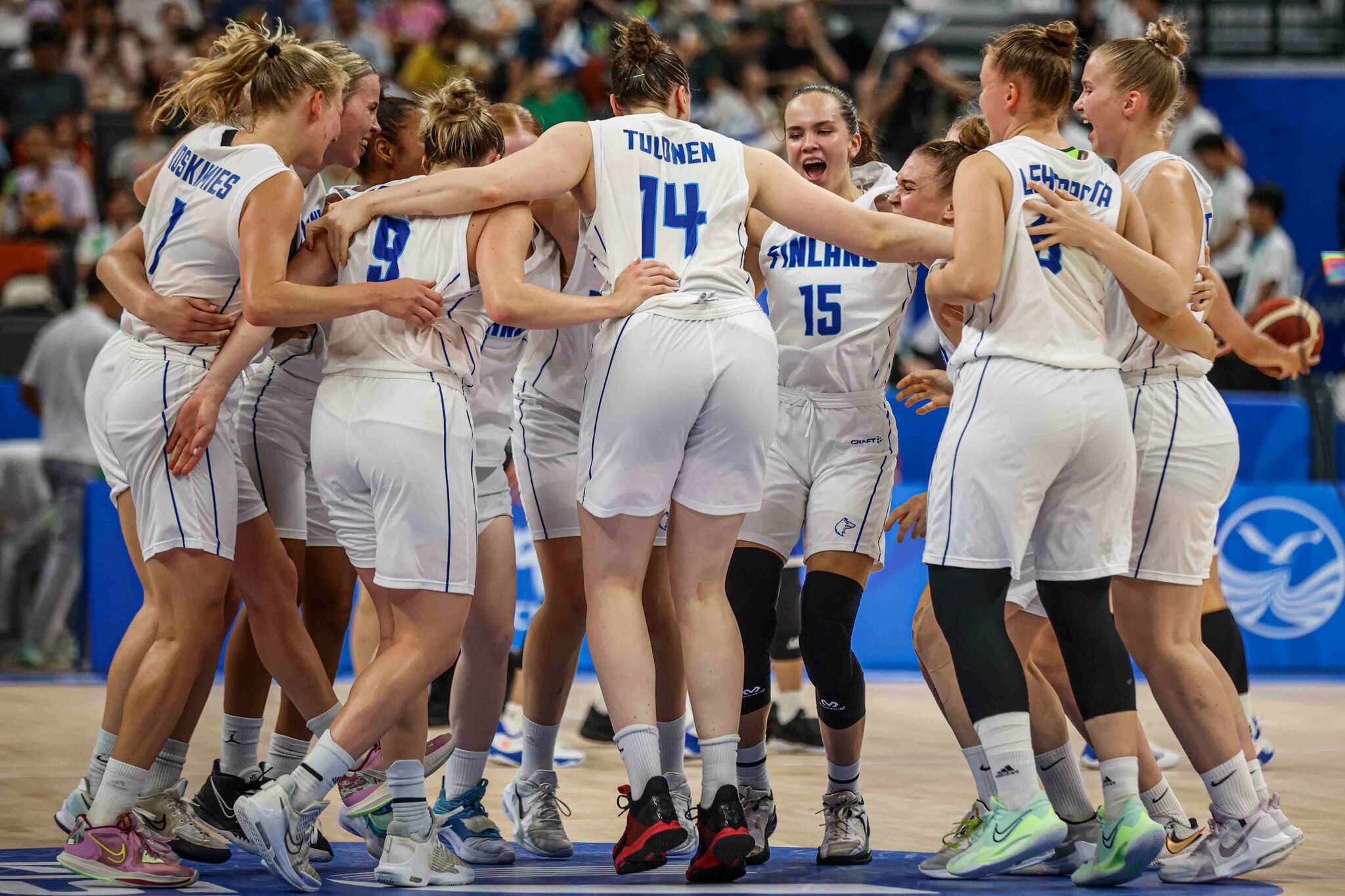 Finland women's bronze basketball